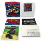 Nintendo Virtual Boy Mario Clash Completo in scatola Manuali CIB testati autentici