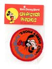 Patch personnage Walt Dingo World Disney brodé WDP usine scellé années 1970