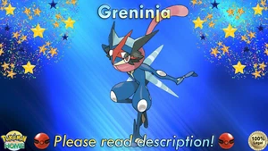 ✨Ash's Greninja Battle Bond EVENT✨Pokémon Scarlet Violet HOME (💯Legal) - Picture 1 of 3