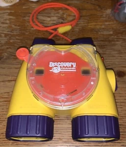 De colección Fisher Price 1998 View-Master Discovery Channel Binoculares Amarillos Visor 3D - Imagen 1 de 4