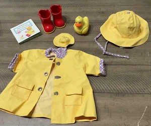 Pleasant Company American Girl Bitty Baby Rainy Day Set COMPLETE READ - Picture 1 of 6