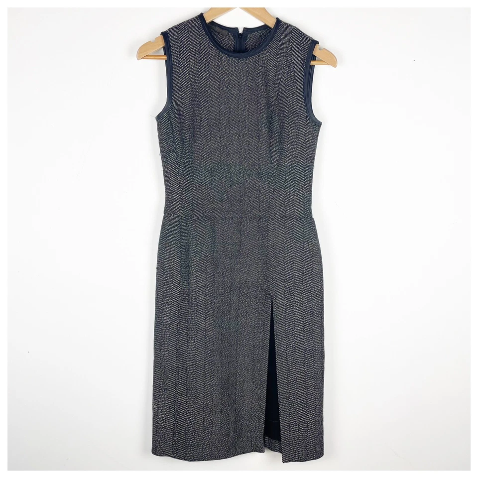 Vestido gris funda de lana Narciso Rodriguez Dailies talla pequeña Foto 1 de 4