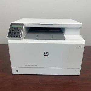 HP Color LaserJet MFP M182nw Multifunction Printer 7KW55A Low Page 2300 - Picture 1 of 10