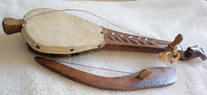 GUSLE SERBIA MONTENEGRO VINTAGE MINIATUR MUSIK HOLZ SOUVENIR INSTRUMENT - Bild 1 von 15
