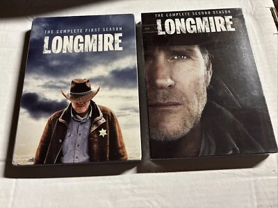 Longmire : The Complete First and Second Seasons (2 DVD Sets) New sealed - Image 1 of 4