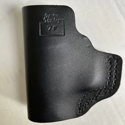 Правая кожаная скрытая кобура De Santis Gunhide IWB 7 F с металлическим зажимом - Изображение 1 из 4