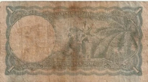 British Ceylon King George VI   1, Rupee Banknote in good condition - Picture 1 of 2