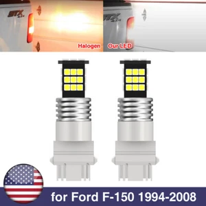For Ford F-150 1994-2008 Super Bright White LED Reverse Backup Light Bulbs 3156 - Picture 1 of 6