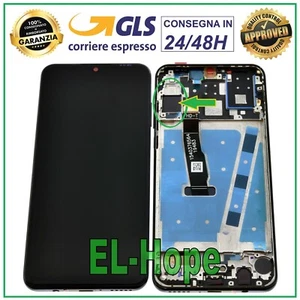 DISPLAY LCD FRAME PER HUAWEI P30 LITE MAR-LX1M MAR-LX1A LX2J 48 MP TOUCH NERO - Foto 1 di 1