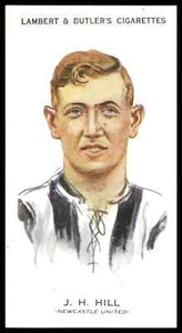 Lambert & Butler - 'Footballers 1930-31' (1930) - J.H. Hill (Newcastle United) - Picture 1 of 2