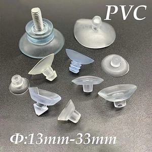 Clear Sucker Suction Cups/Screw Suction Cups Glass Window/Table Anti-slip Fixing - Picture 1 of 14