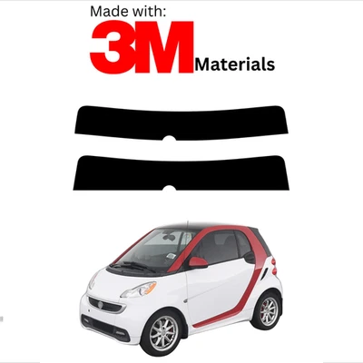 Tinte de ventana precortado para Smart Fortwo Coupe 08-15 cerámica estable hecho con 3M Foto 1 de 4