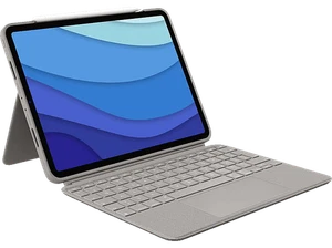 LOGITECH Combo Touch iPad Pro 11" 1. - 4. Gen 2018 20 21 22 Tastatur Hülle Sand - Bild 1 von 1