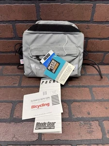 Paquete de bolsa de almacenamiento de manillar de bicicleta vintage Rhodes Gear EE. UU. NUEVO - Imagen 1 de 8