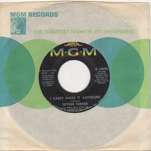 Spyder Turner I Can't Make It Anymore Mgm Soul Northern Motown - Bild 1 von 1