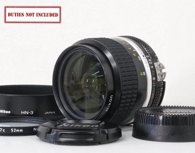 Sic ver [Top MINT] Nikon Ai-s Nikkor 35mm f/2 Wide Angle Lens F mount From JAPAN - Image 1 of 4