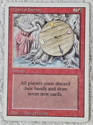 MTG VTG Wheel of Fortune Revised Edition 1994 Reserved List Daniel Gelon LP - Image 1 of 4