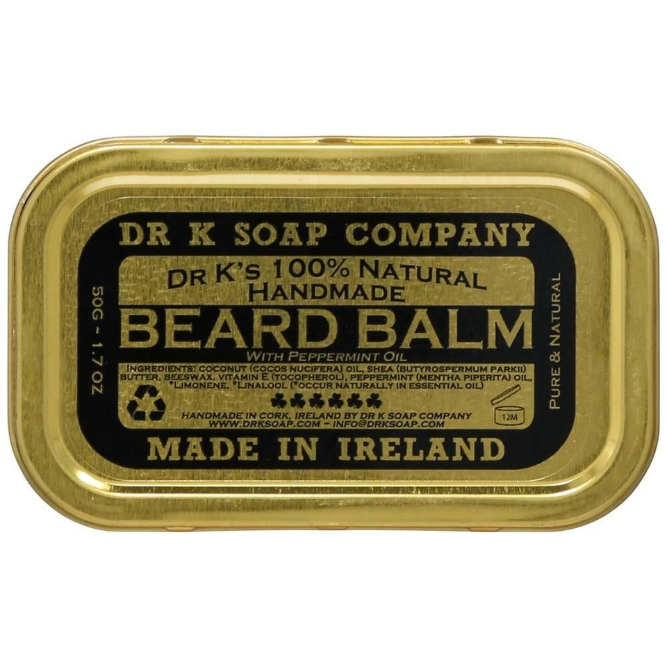 Dr K Soap Company Beard Balm - Peppermint 50g Bartbalsam