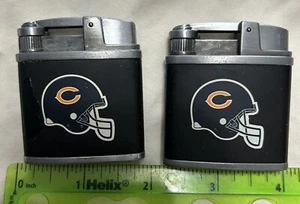 2 gebrauchte Chicago Bears Butan Feuerzeuge Vintage Look - NFL Football - Bild 1 von 6