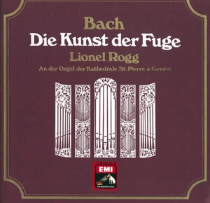 2LP Box BACH Die Kunst der Fuge LIONEL ROGG Organ ELECTROLA C061-4124 Red Label - Imagen 1 de 3