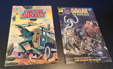 Fighting Army 1974 and Dagar the Invincible 1976 Vintage Comics FREE SHIPPING