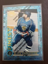 1995 Miska Kangasniemi Rookie Topps Finest World Junior Championship Mint