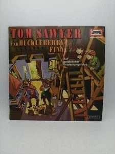 Vinyl Schallplatte Tom Sawyer und Huckleberry Finn EUROPA No.2 Gefährliche Fahrt - Foto 1 di 9
