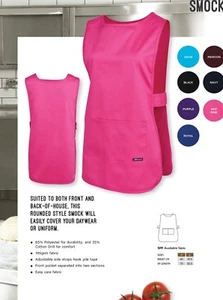 JB's Rounded Style SMOCK Apron with Front Pocket Hospitality Home Garden using - Bild 1 von 9