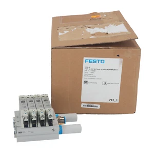 Festo VTUG-18-SK7-B1T-Q12L-UL-Q10S-AQ8AQ8AQ8A+H Manifold Assembly New NFP - Picture 1 of 9