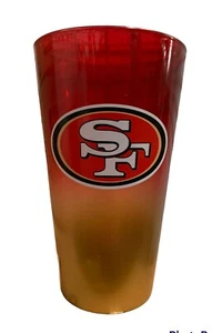 San Francisco 49ers Pint Glass Tumbler Cup 16oz NFL Licensed  - Picture 1 of 1