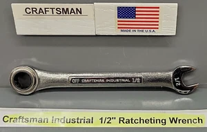 Craftsman Industrial 24585 1/2" Series VA Ratcheting Wrench New Old Stock USA - Picture 1 of 9
