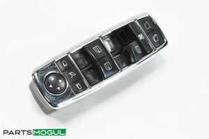 06-12 Interruptor de control de ventana maestra del conductor cromado Mercedes X164 GL450 R350 ML550 - Imagen 1 de 6