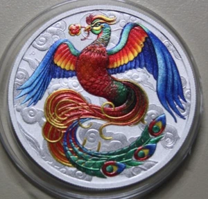 Australia 1 dólar 2022 plata 1 oz #F7173 Myth`s and Legends - Fénix BU - Imagen 1 de 6