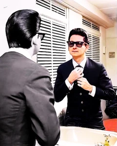 ROY ORBISON - REFRIGERATOR PHOTO MAGNET 3"-5" - Picture 1 of 1