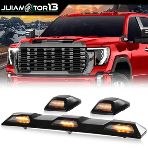 Fit For 2020-2023 Silverado Sierra GM Hd Amber Roof Marker Clearance Light Lamp - Picture 1 of 8