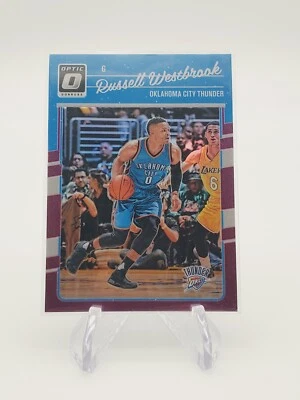 2016-17 Panini Donruss Optic Purple Holo  Russell Westbrook #145 - Image 1 of 3