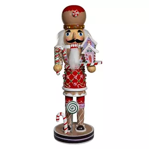 Kurt Adler 12-inch Gingerbread Nutcracker - Picture 1 of 5