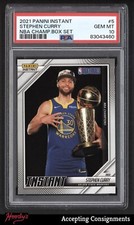 2021-22 Panini Instant NBA Champions Box Set #294 Stephen Curry PSA 10 GEM MINT