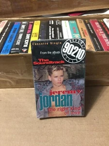JEREMY JORDAN THE RIGHT KIND OF LOVE FACTORY SEALED CASSETTE SINGLE A12 D - Picture 1 of 6