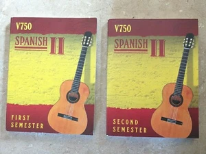 V750 SPANISH II--1st & 2nd Semester, Landmark's Freedom Baptist Curriculum - Picture 1 of 2