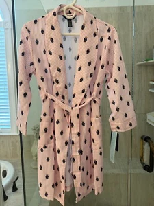 Polo Ralph Lauren Girls Pink Polo Bear Robe Size M (10-12 yrs) NWT - Picture 1 of 4