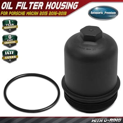 Tapa de cubierta de filtro de aceite de motor nueva para Porsche Macan 2015 2016 2017 2018 Foto 1 de 4