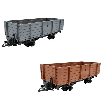 High-Sided Gondola Grey, Brown Modular Model Kit for G Gauge Garden Railway - Image 1 of 4