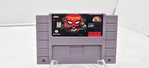 Spider-Man (SNES, 1994) original, funktionsfähig, gereinigt - Bild 1 von 2