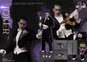 WHY STUDIO WS012 1/6 Scale Jared Leto Tuxedo Suit Joker Model 12" Action Figures - Picture 1 of 8