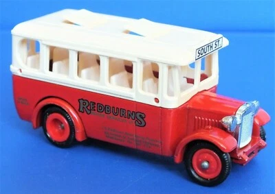 LLEDO 1935 DENNIS SINGLE DECK BUS REDBURNS MOTOR SERVICES LTD. Near mint - Image 1 of 3