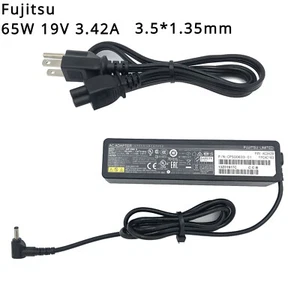 Genuine Fujitsu 65W 19V 3.42A AC Adapter ADP-65MD 3.5*1.35mm Laptop Charger - Picture 1 of 9