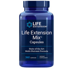 Life Extension Mix Capsules 360Caps Multivitamin Vitamin E/Amino Acid/Luteolin