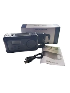 Radio solare di emergenza 4Patriots Liberty Band: radio di allarme meteo NOAA NUOVA! - Foto 1 di 12