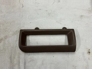 92-96 Ford Bronco F150 F250 F350 Dash Heater Control Trim Bezel Panel Tan/Mocha - Picture 1 of 2